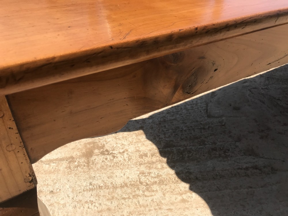 French farm house table in cherry dining table View VII