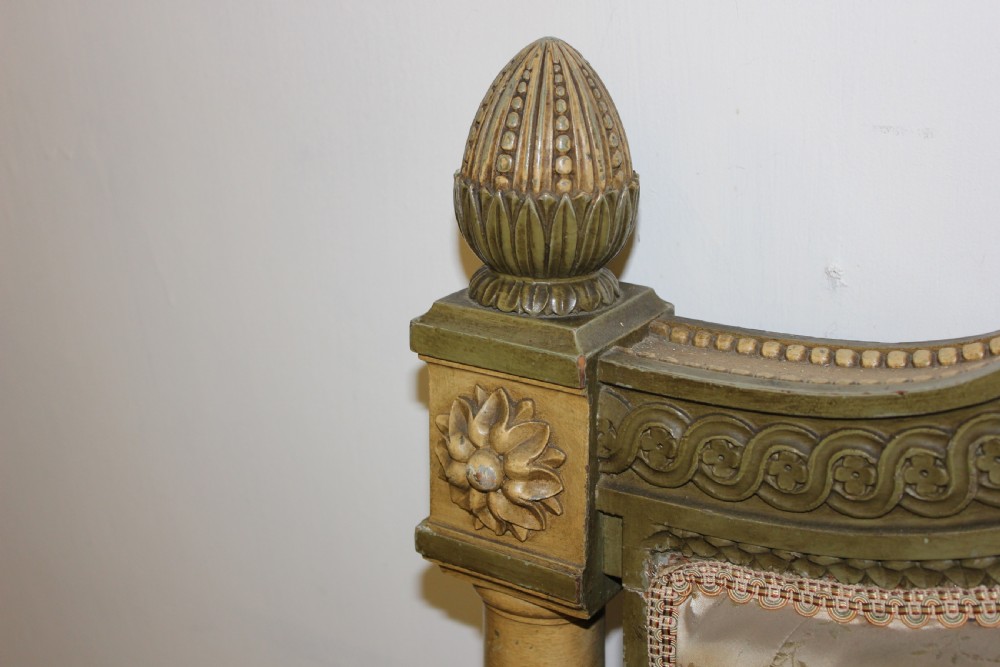 Original Painted King Size Bed View IX