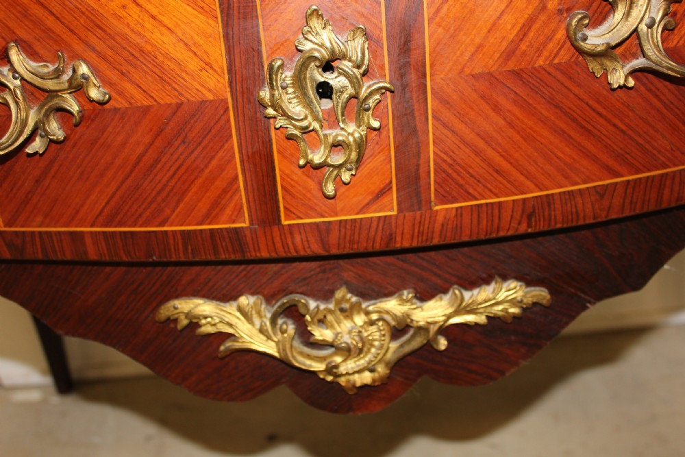 Kingwood marble top commode  View V