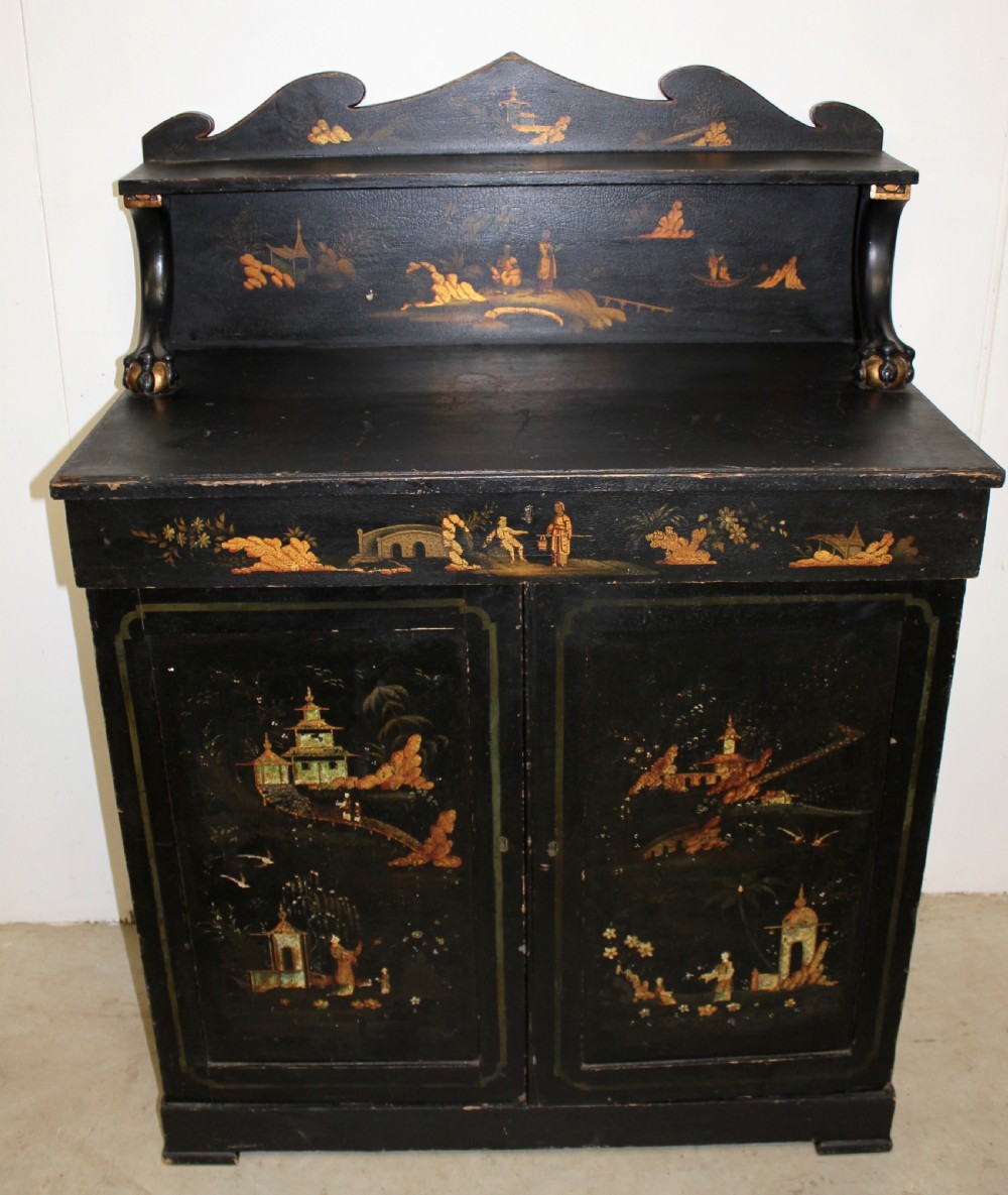 Regency Chinoiserie Chiffonier 