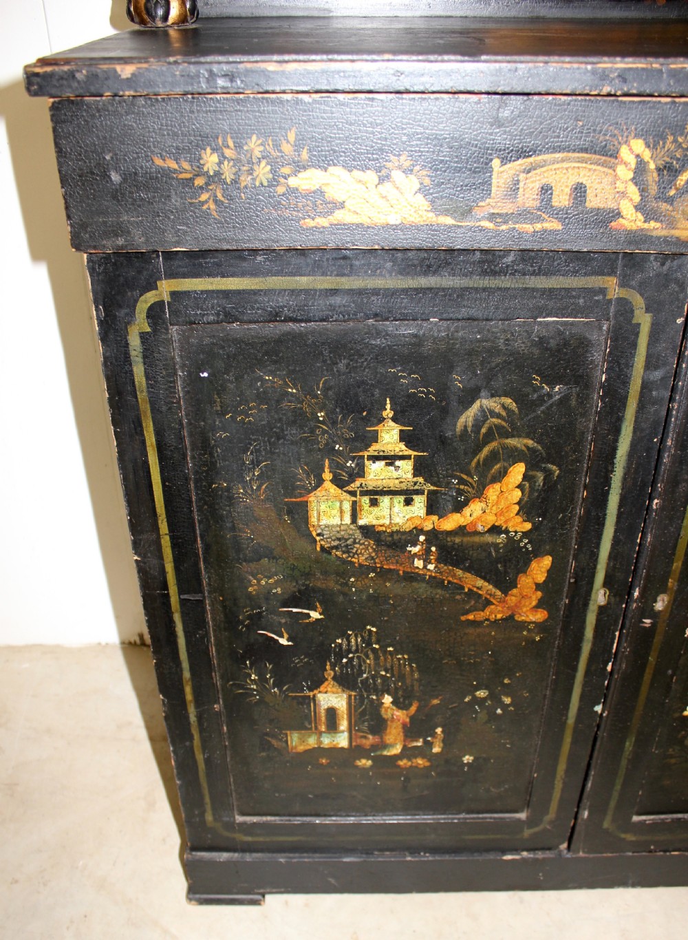 Regency Chinoiserie Chiffonier  View II