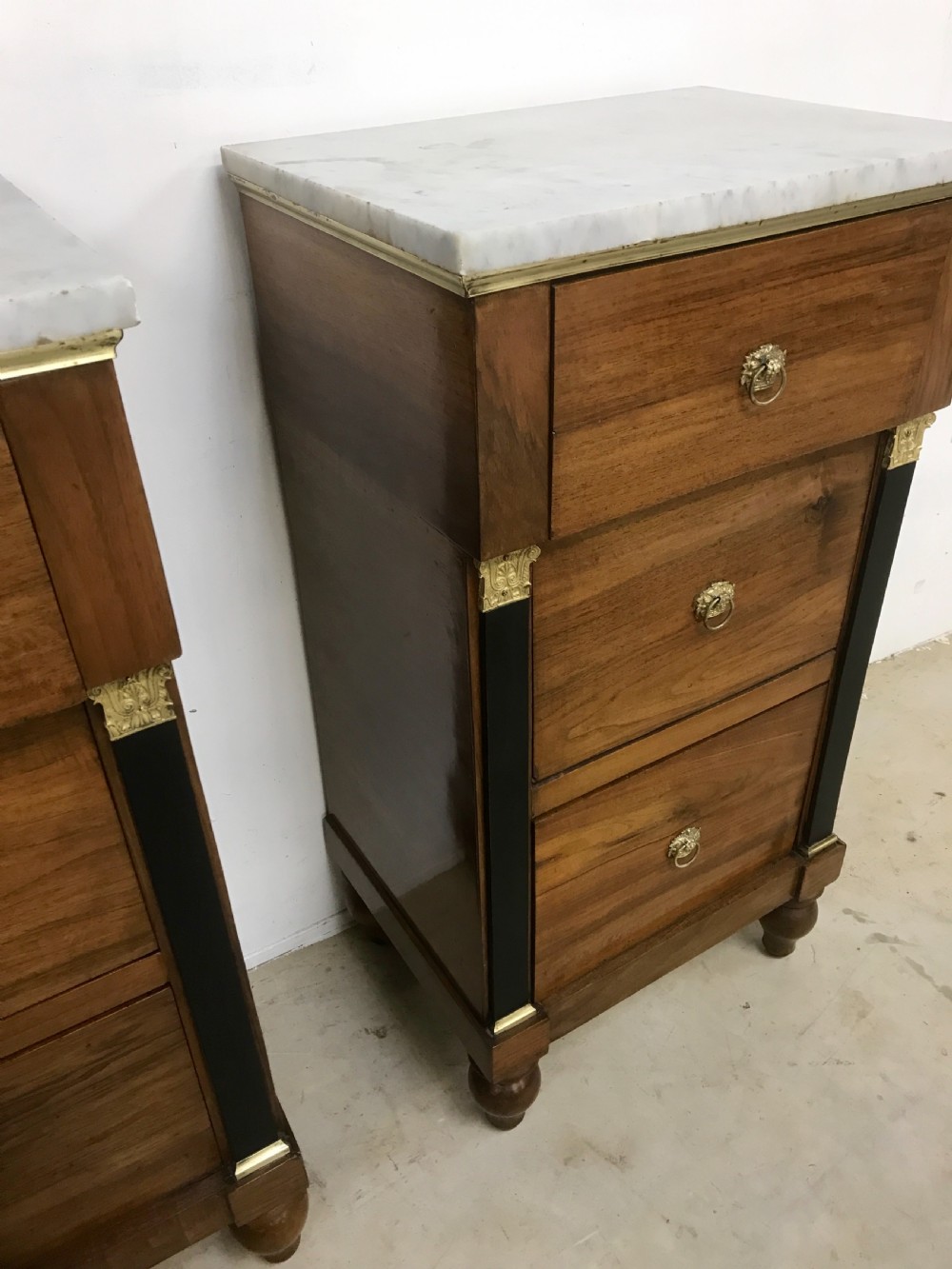 A Pair of Italian night stands  View VI