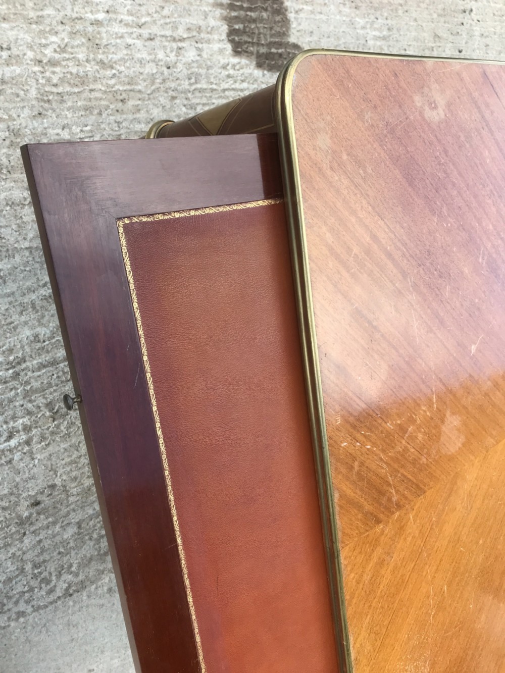 Large empire style desk  View V