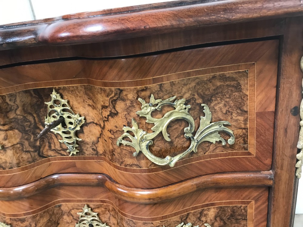 Pair of Walnut commodes chests  View V
