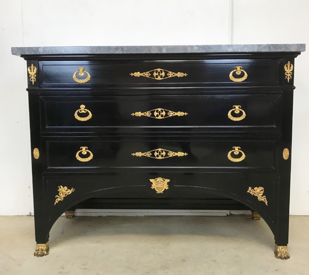 Empire style commode 
