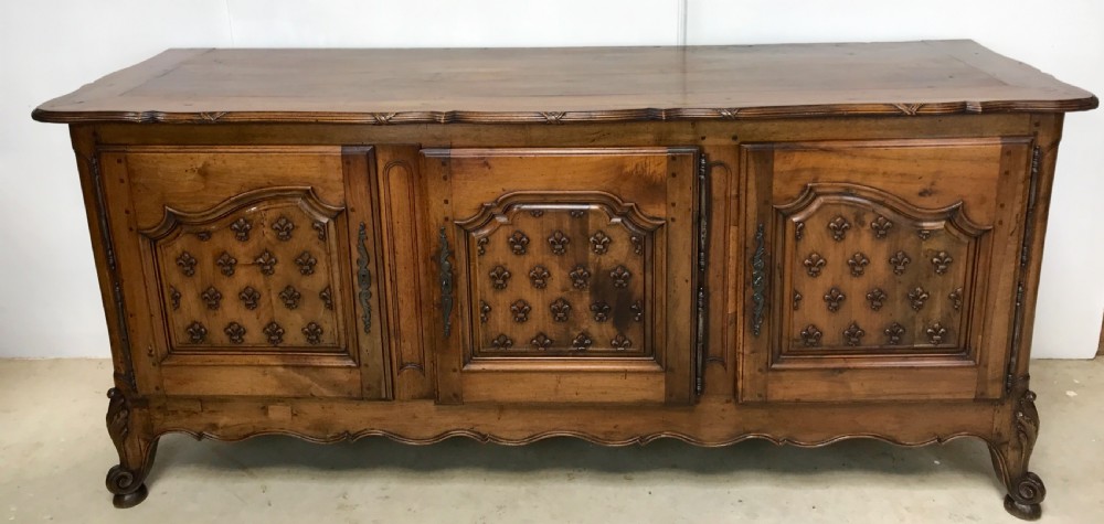 French walnut buffet sideboard