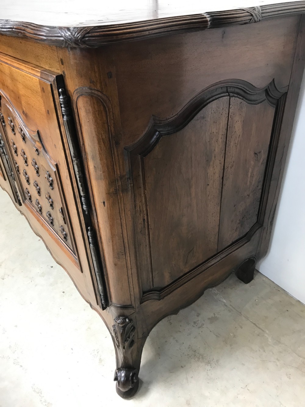 French walnut buffet sideboard View VI