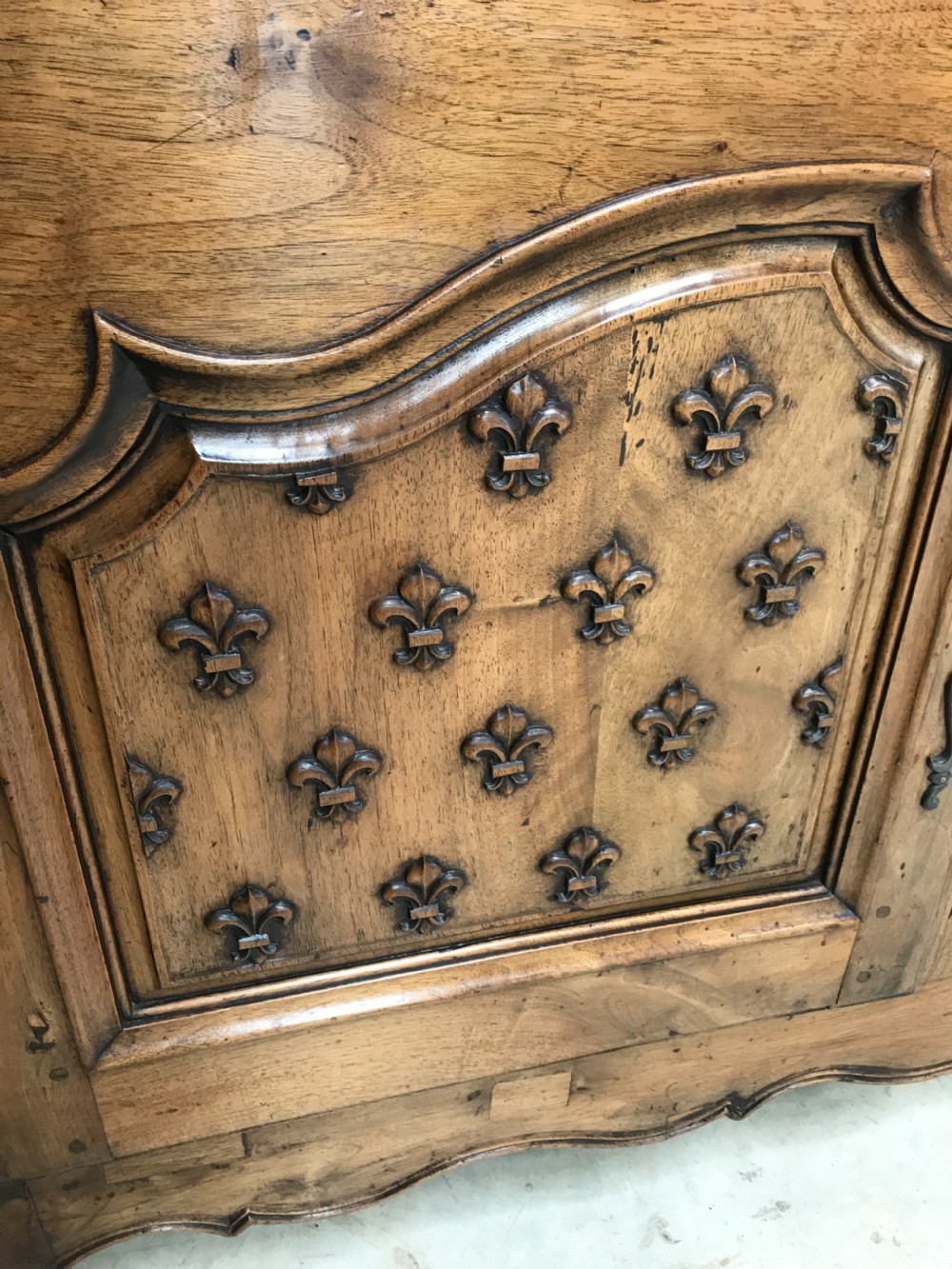 French walnut buffet sideboard View XI