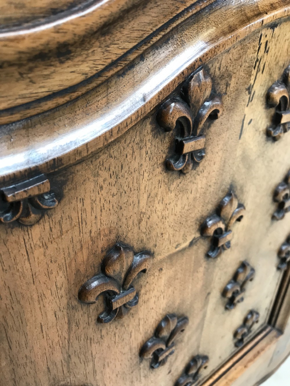 French walnut buffet sideboard View XII