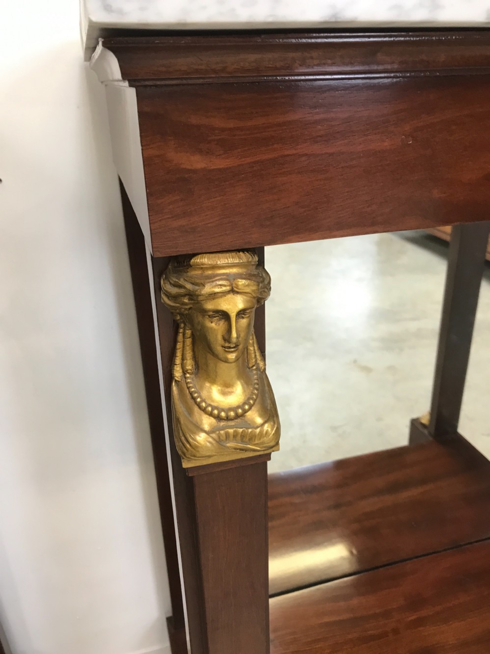 A Pair of empire console tables View III