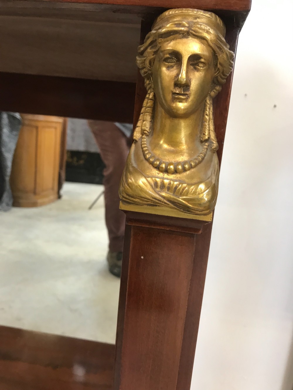 A Pair of empire console tables View IX
