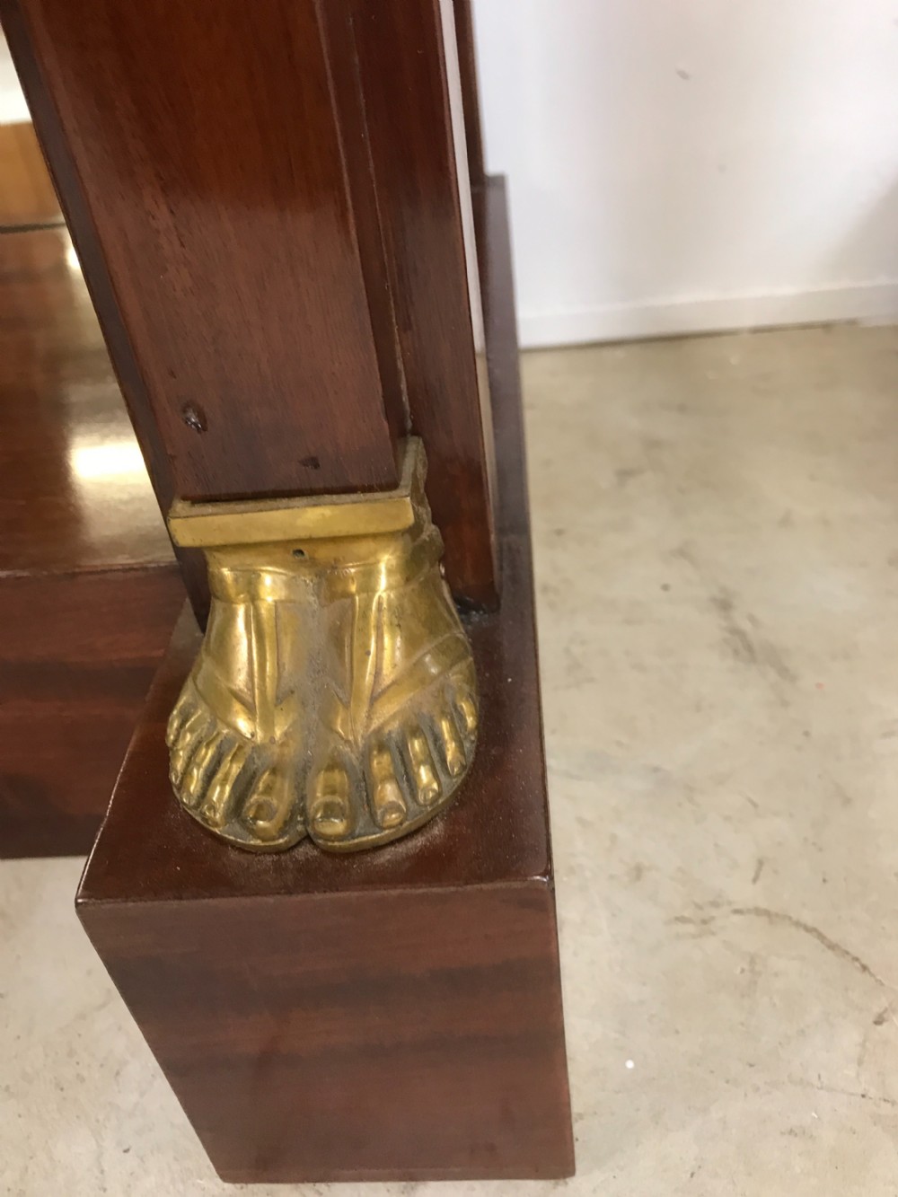 A Pair of empire console tables View XI