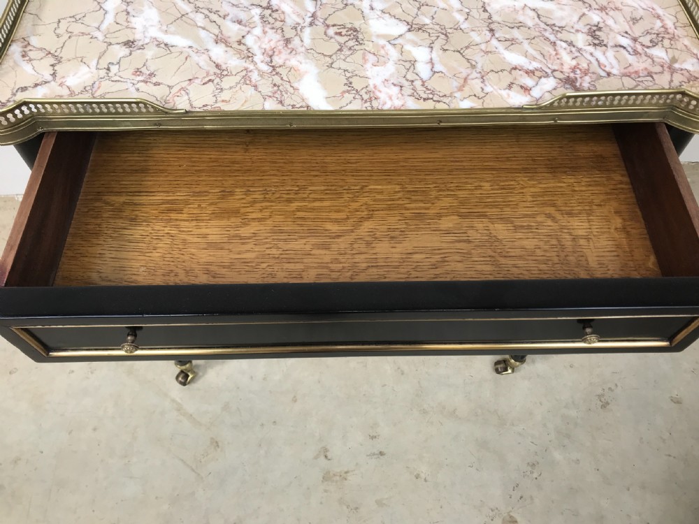 Empire style marble top table  View VII
