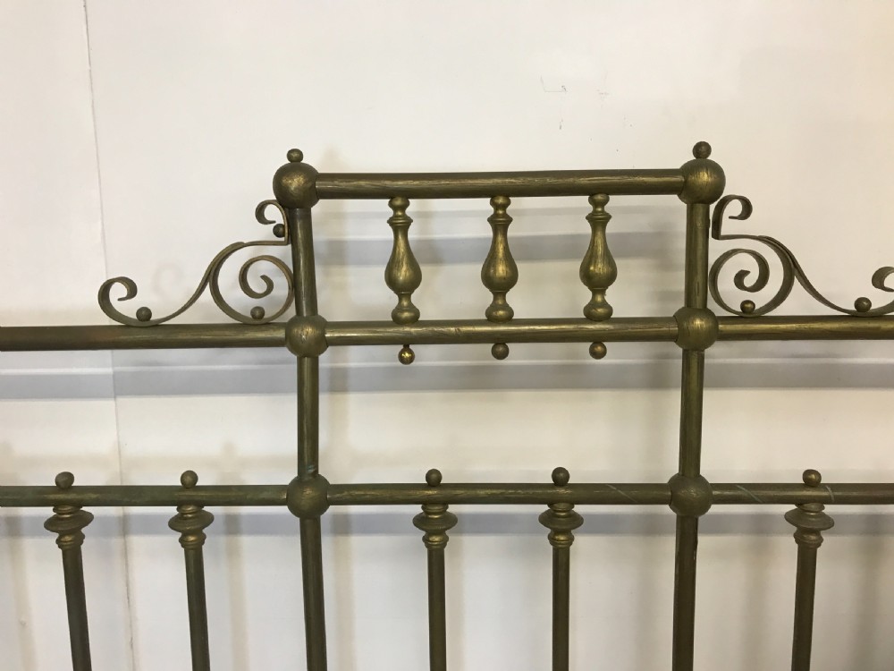 king size brass bed  View V