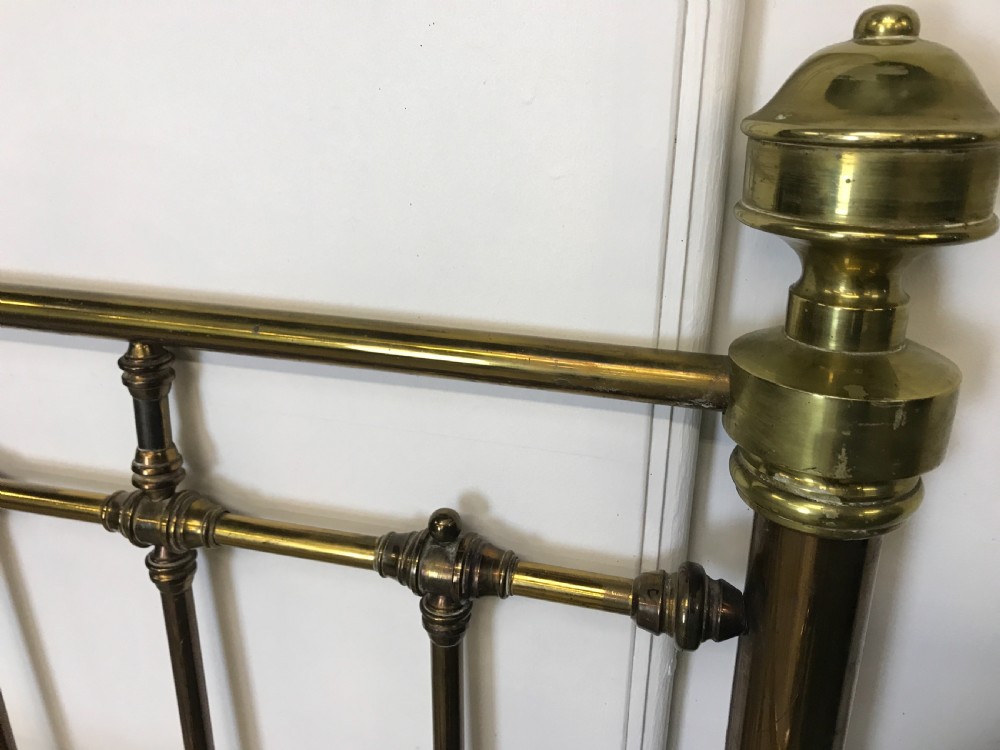 King size Brass bed  View II