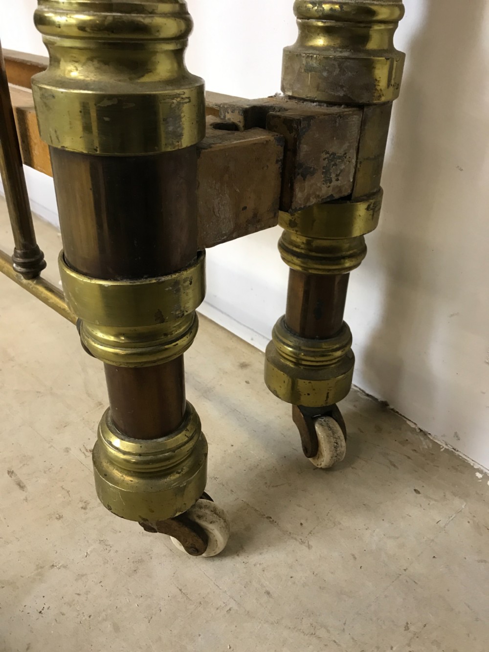 King size Brass bed  View III