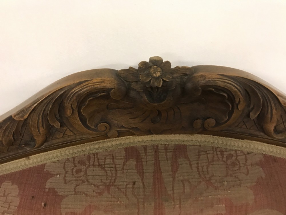 French walnut sofa  View II