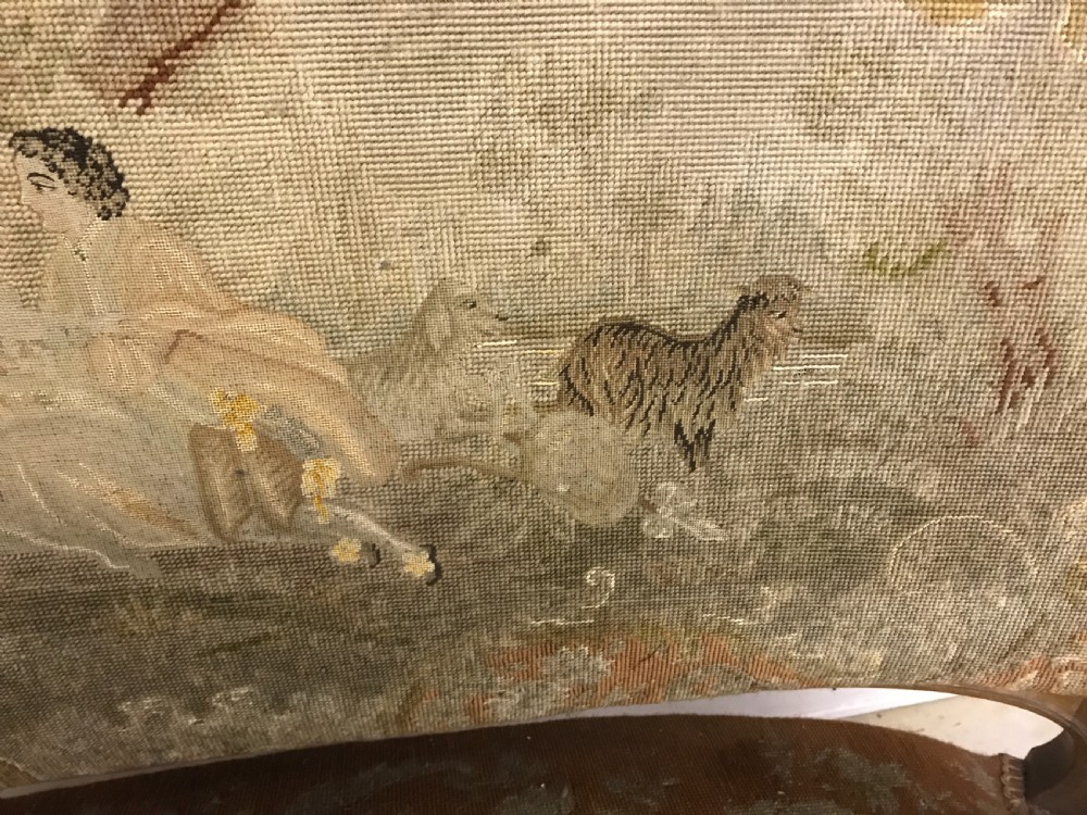 French tapestry sofa View IV