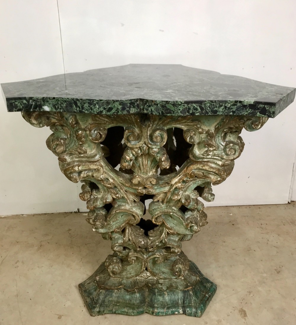 Italian Baroque Centre Table View II