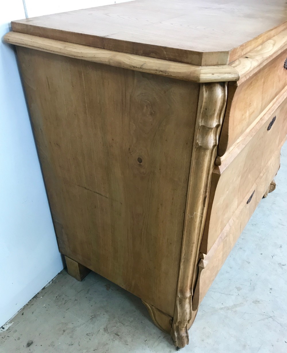 Satin Birch Chest of  Drawers  View V