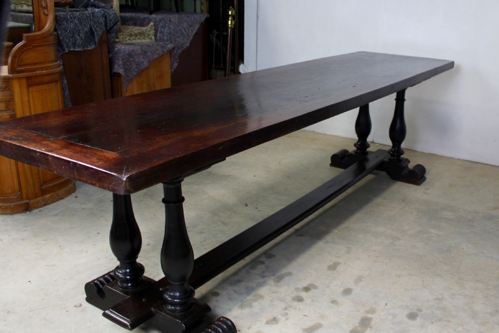 19th Century Refectory Table View II
