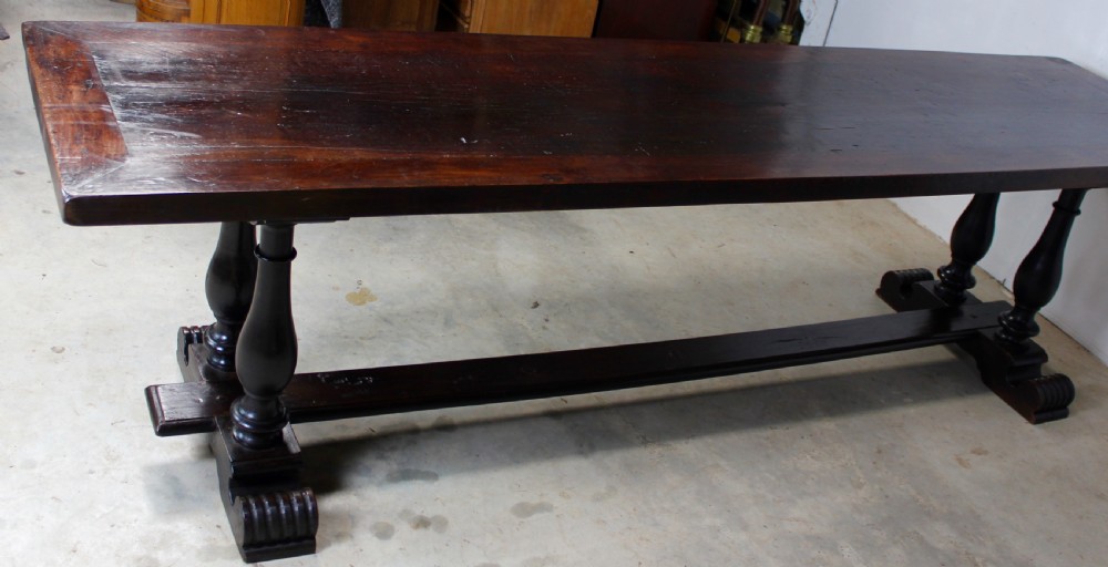 19th Century Refectory Table View V