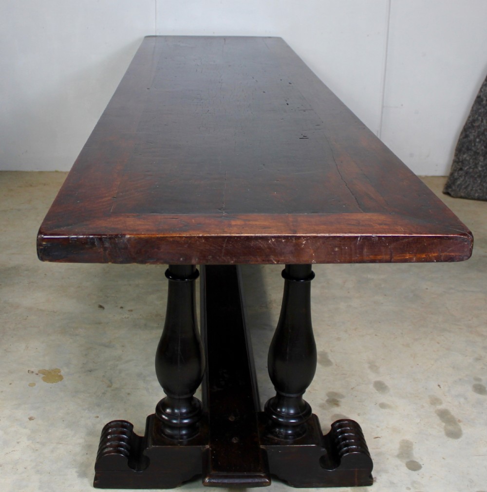 19th Century Refectory Table View VI