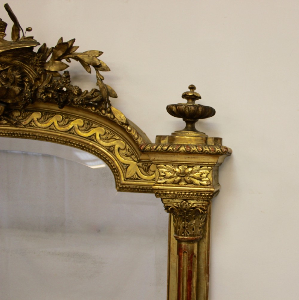 French Gilt Mirror View II