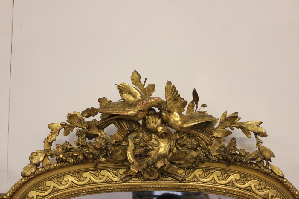 French Gilt Mirror View V