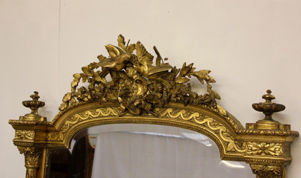 French Gilt Mirror View VI