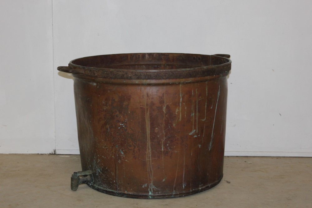 Copper Log Bin