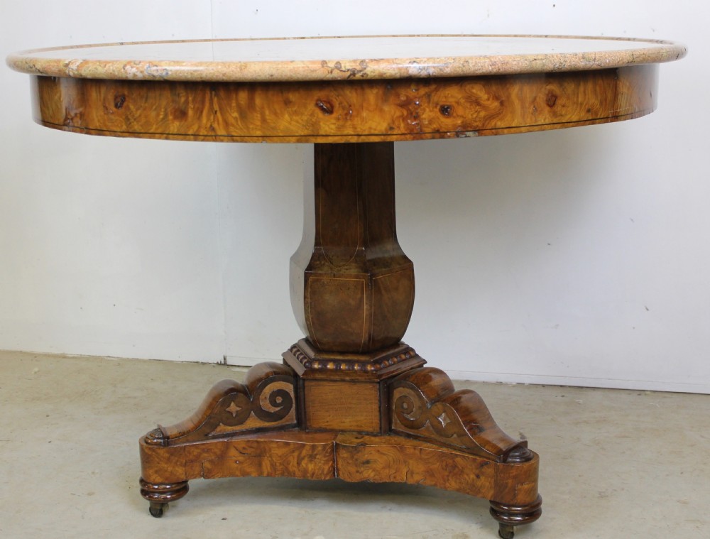 Marble Top Gueridon