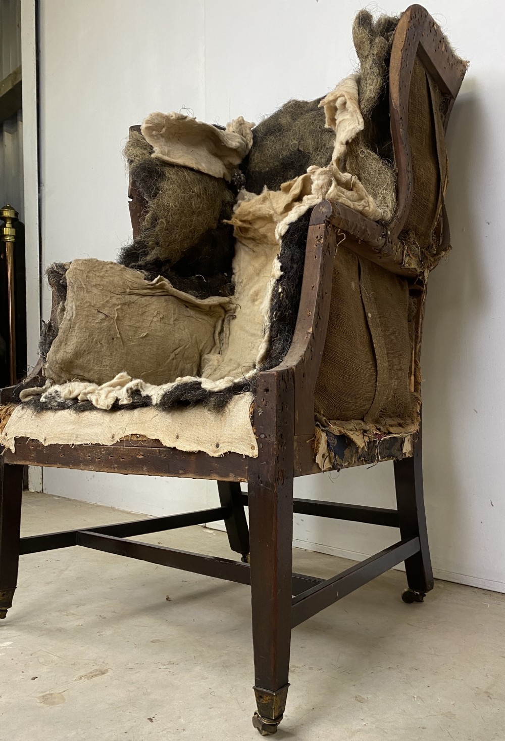 English Wing Back Chair View V