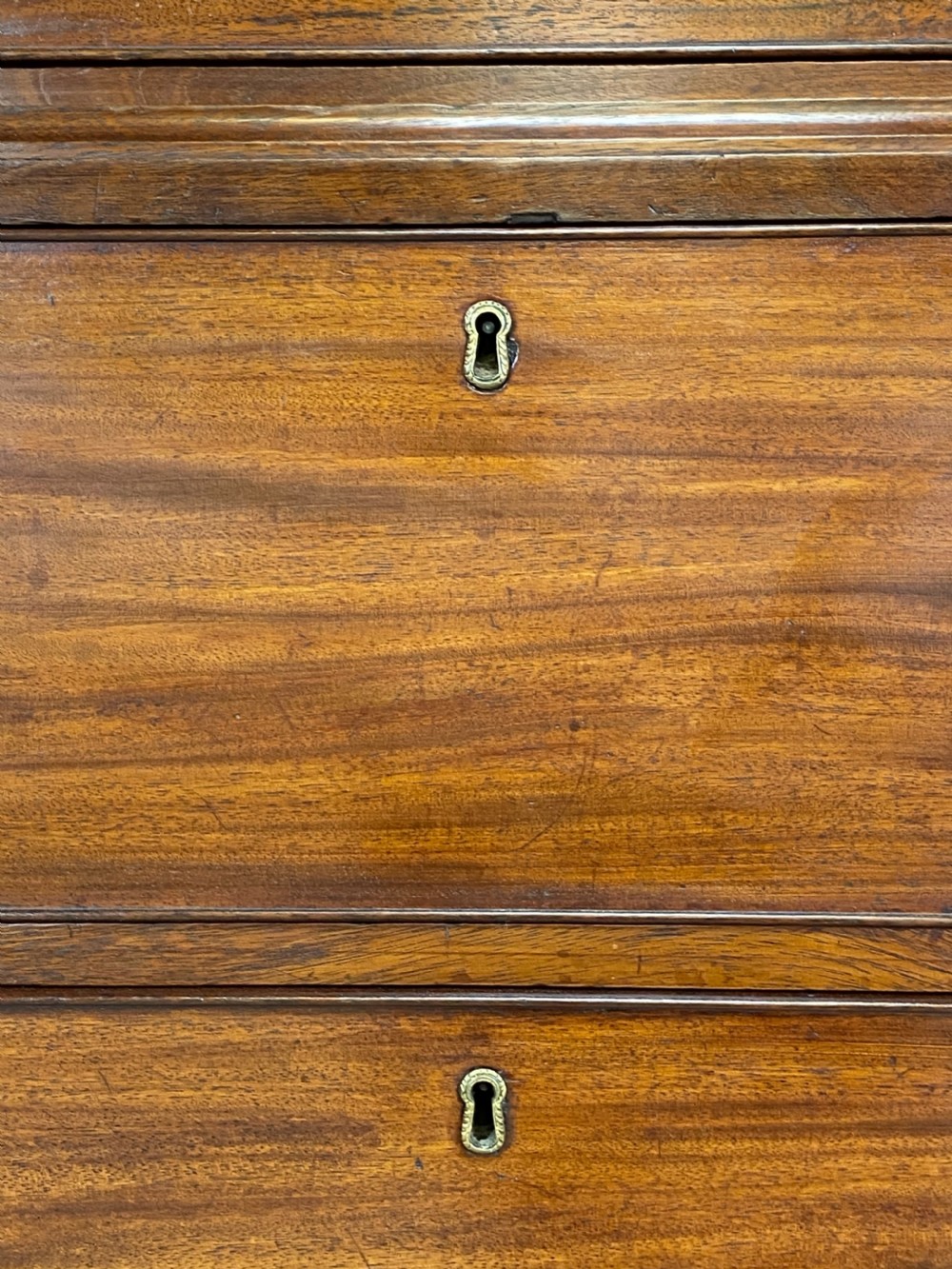 Georgian Mahogany Tall Boy View VII