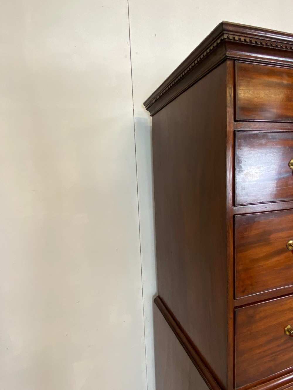 Georgian Mahogany Tall Boy View X