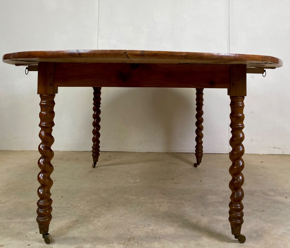 Rare Fruit Wood Dining Table View III