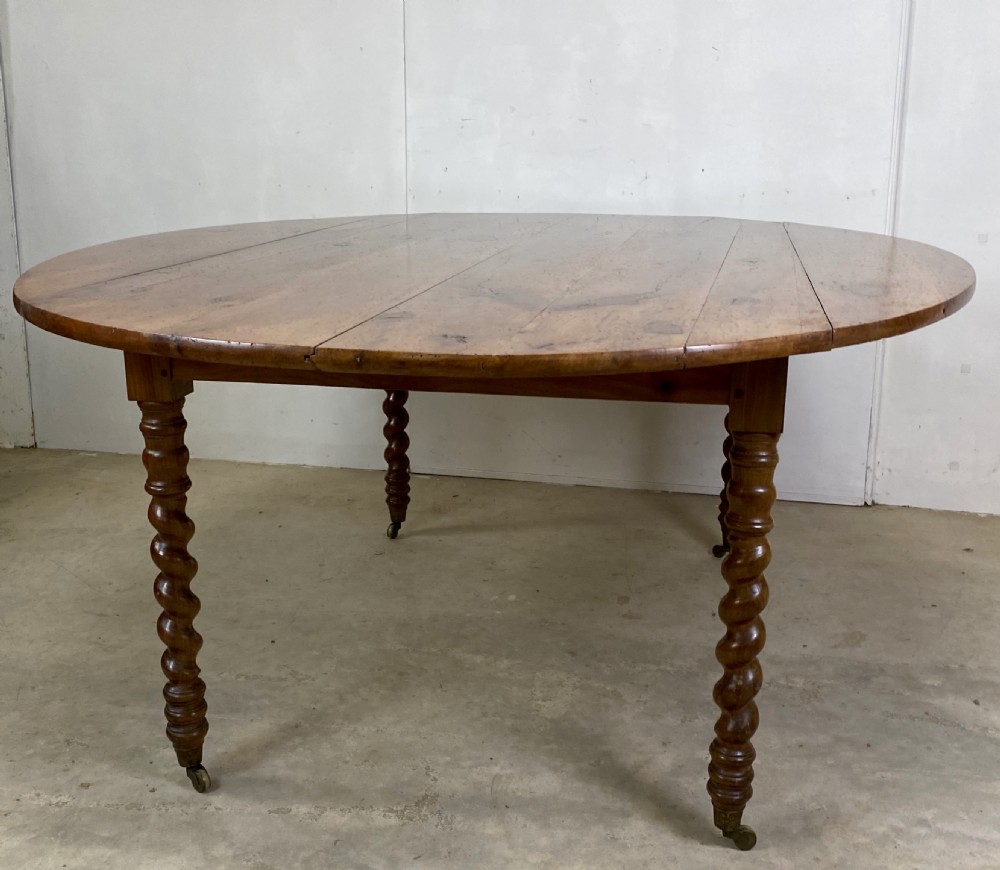 Rare Fruit Wood Dining Table View IV