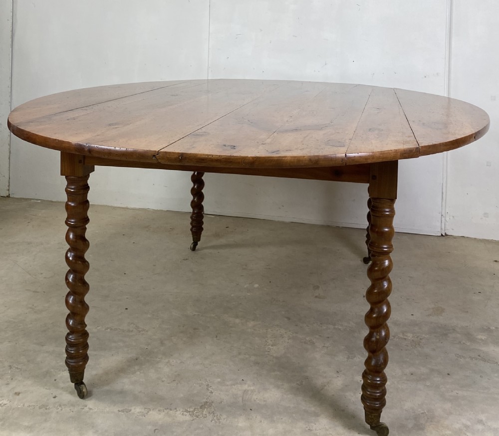 Rare Fruit Wood Dining Table View V