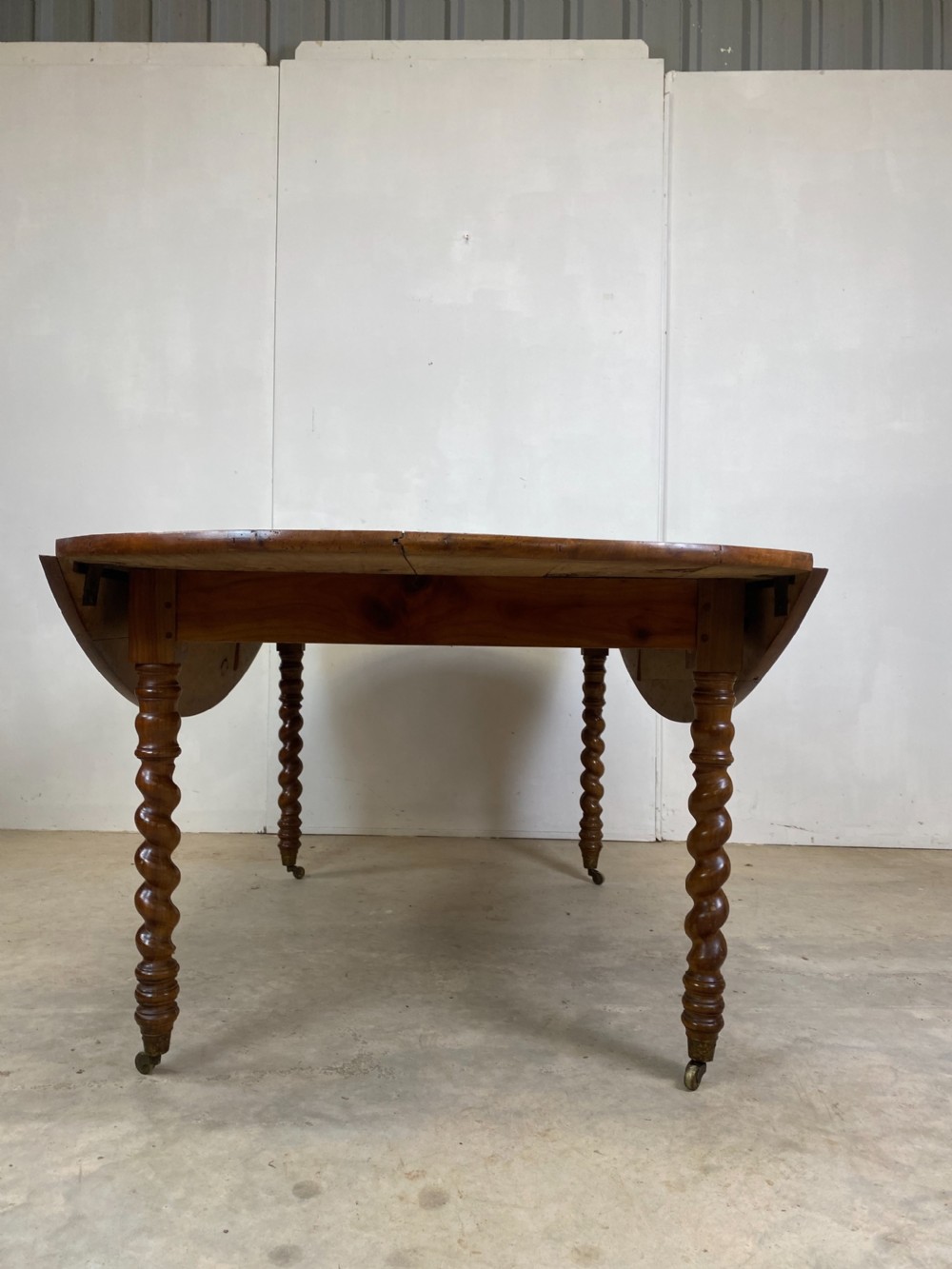 Rare Fruit Wood Dining Table View VIII