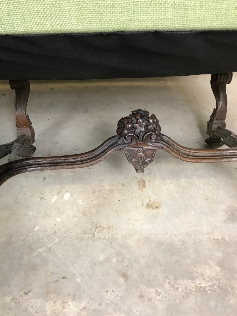 French Walnut sofa  View IX