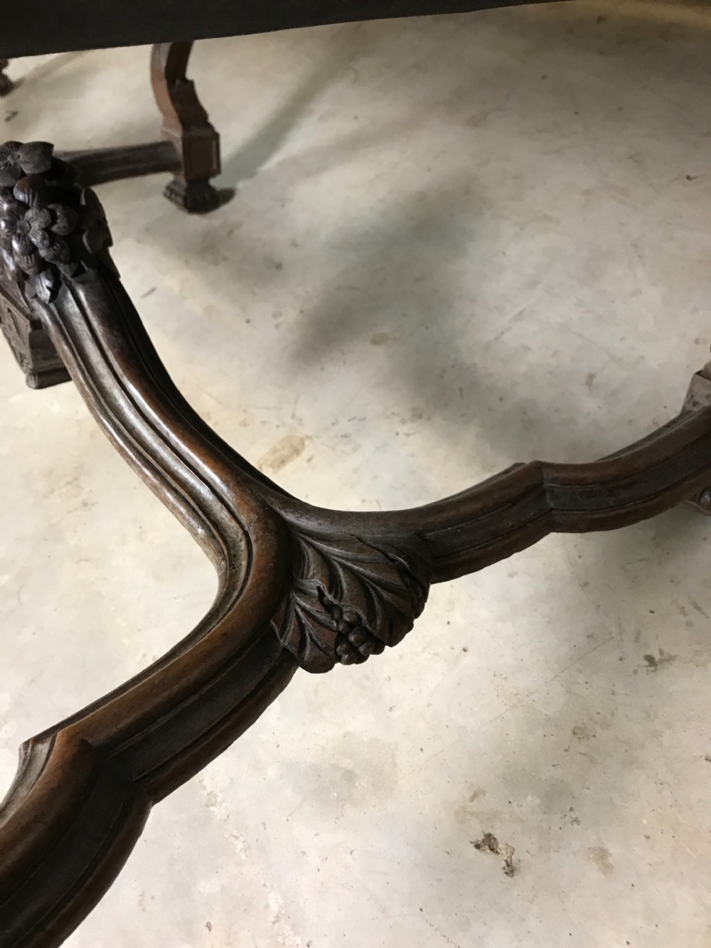 French Walnut sofa  View X