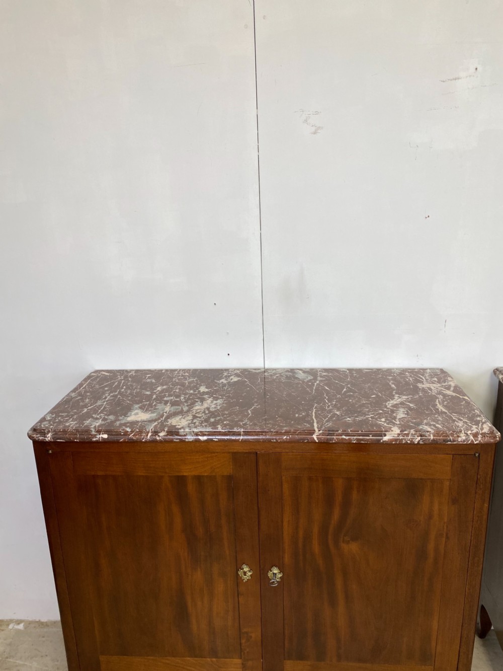Pair of french antique  Buffets in stunning mahogany View V