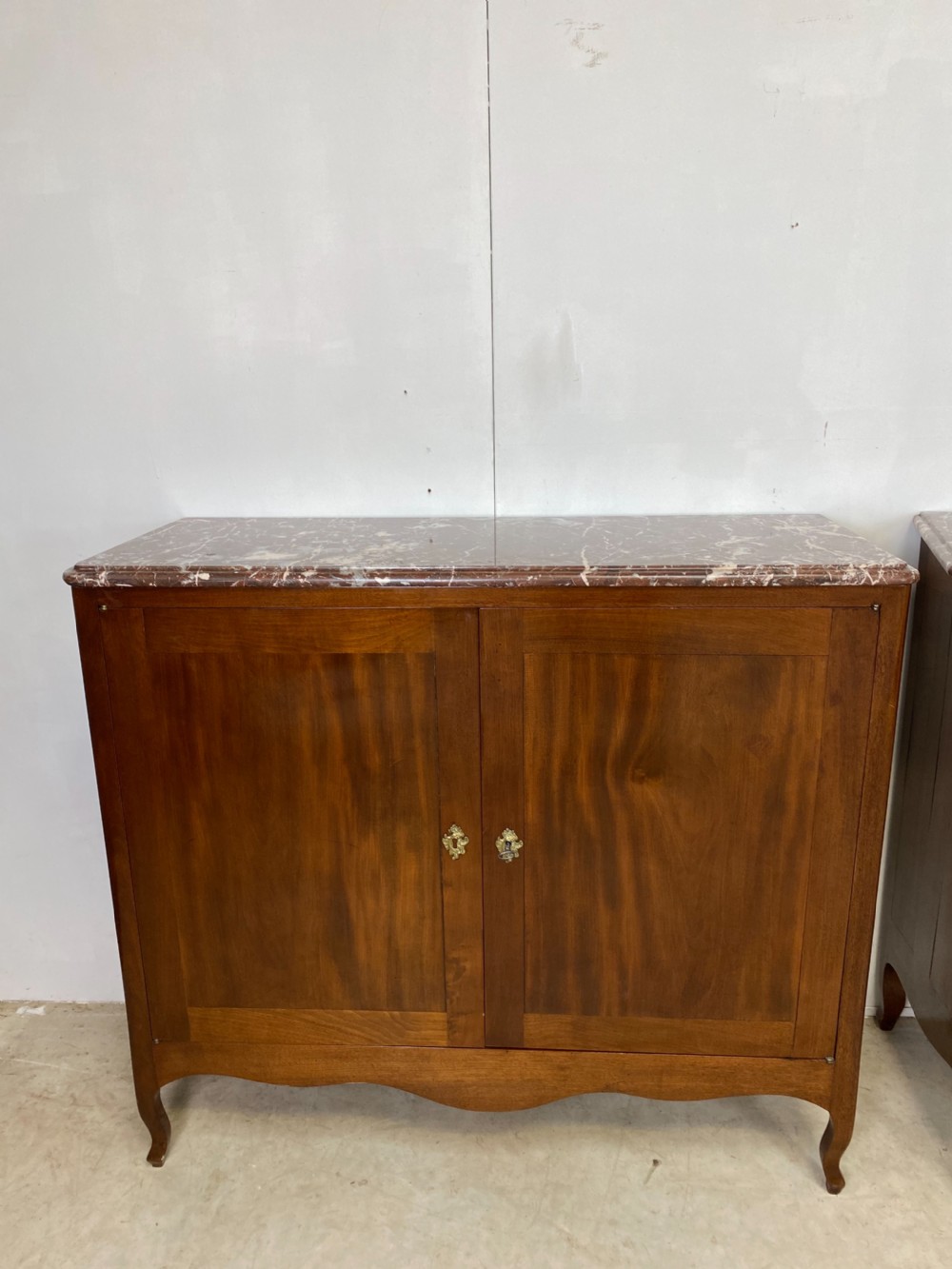 Pair of french antique  Buffets in stunning mahogany View VIII