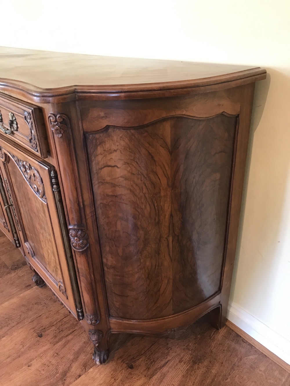 Large French walnut sideboard View III