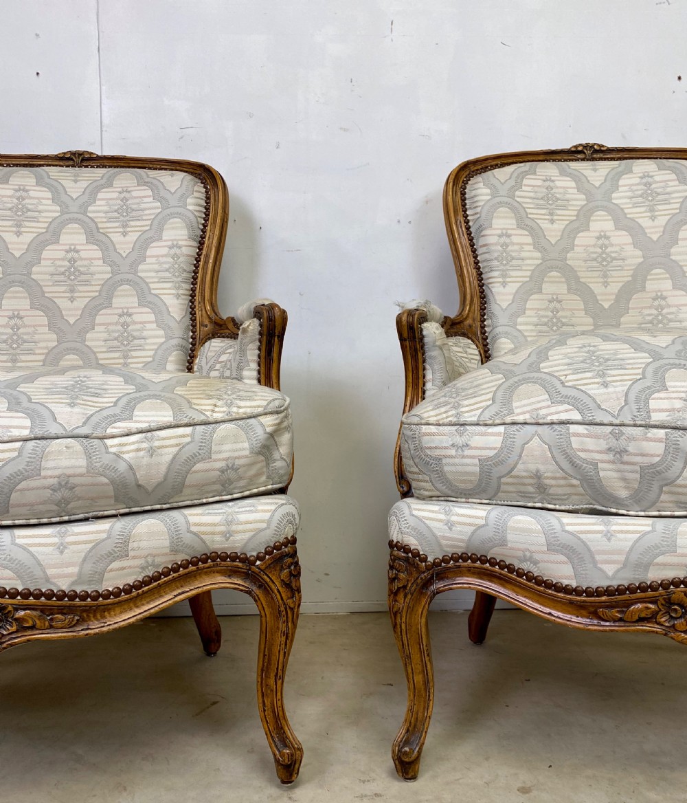 Pair of French Armchairs View V