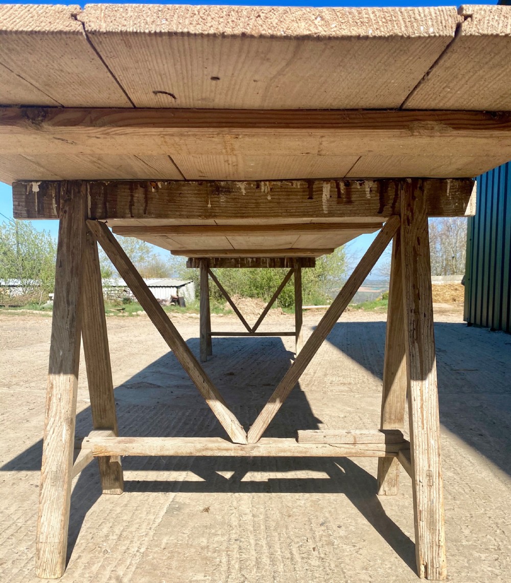 Very Large French Vendange Table View II