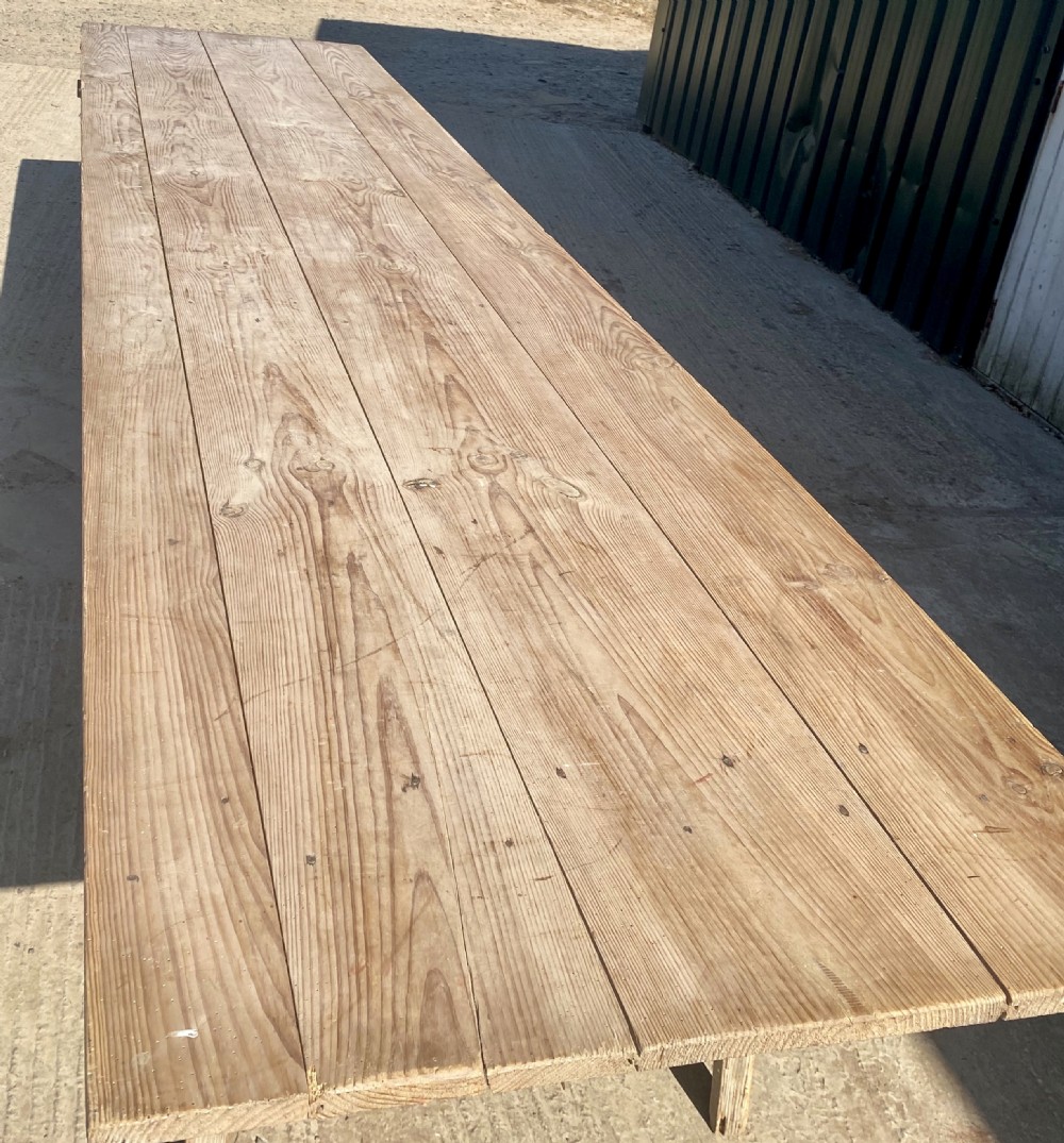 Very Large French Vendange Table View IV