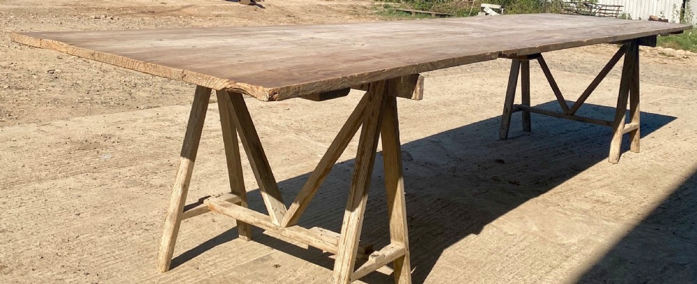 Very Large French Vendange Table View V