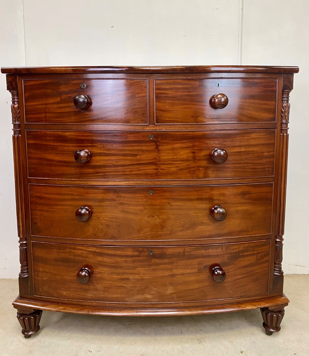 Mahogany Willlian IV Chest of Drawers  View IX
