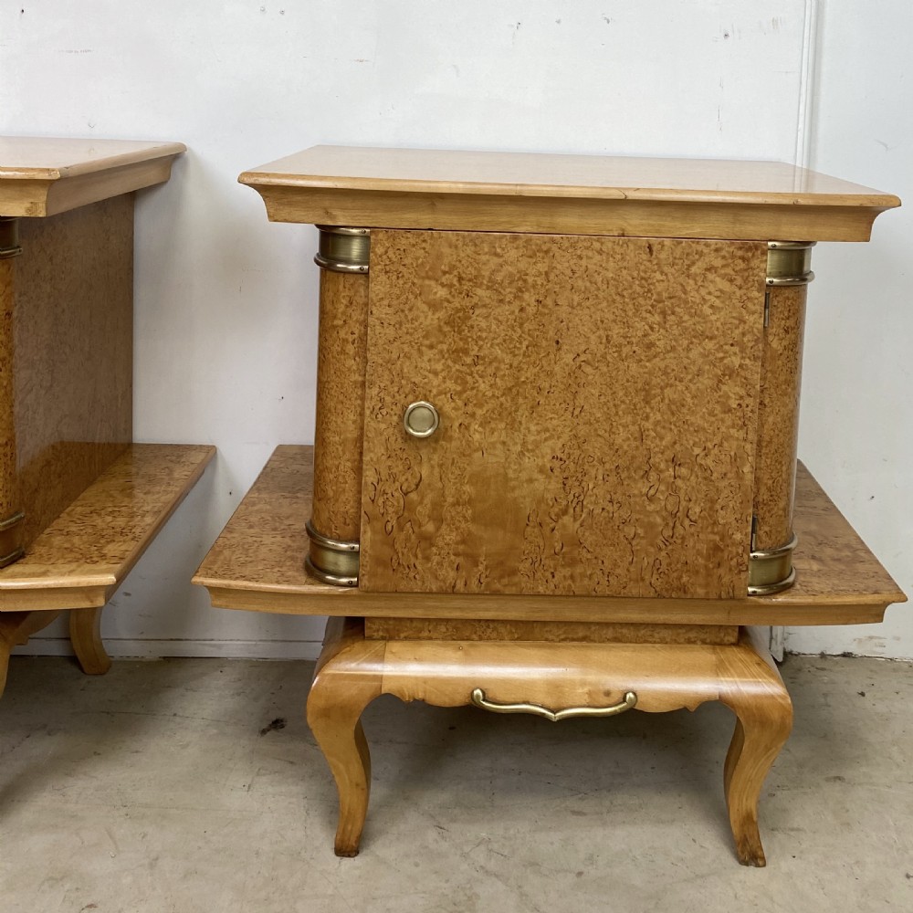 Pair of Art Deco Nightstands View II
